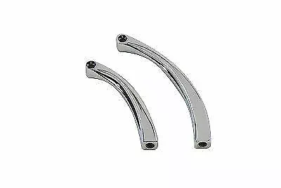 Curved Solid Style Billet Mirror Stem for Harley Davidson by V-Twin