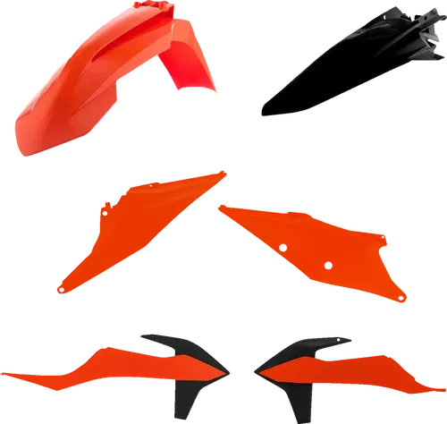 ACERBIS Full Fits Replacement Body Kit - '23 Orange/Black 2791567705
