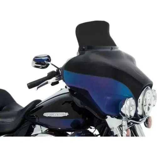 Memphis Shades 6.5" Dark Smoke Spoiler Windshield Harley Touring FLHT/FLHX 96-13