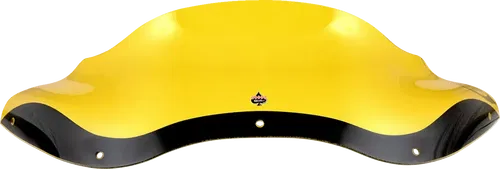 KLOCK WERKS Kolor Flare* Windshield - Fits 8" - Yellow - FLTR KWW-01-0690