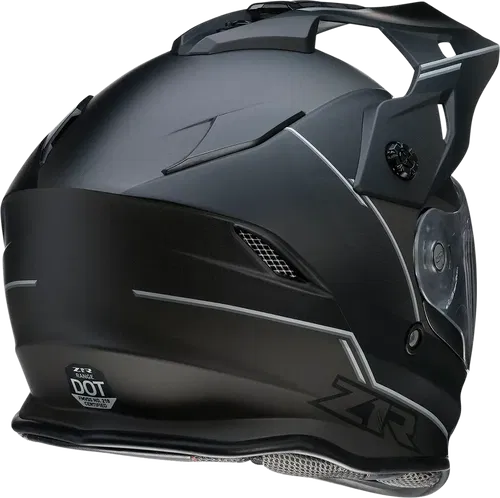 Z1R Range Snow Helmet - Bladestorm - Electric - Dual Pane - Black/White - XS