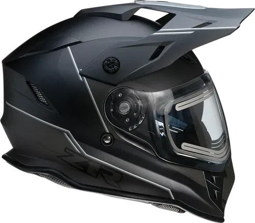 Z1R Range Snow Helmet - Bladestorm - Electric - Dual Pane - Black/White - XS