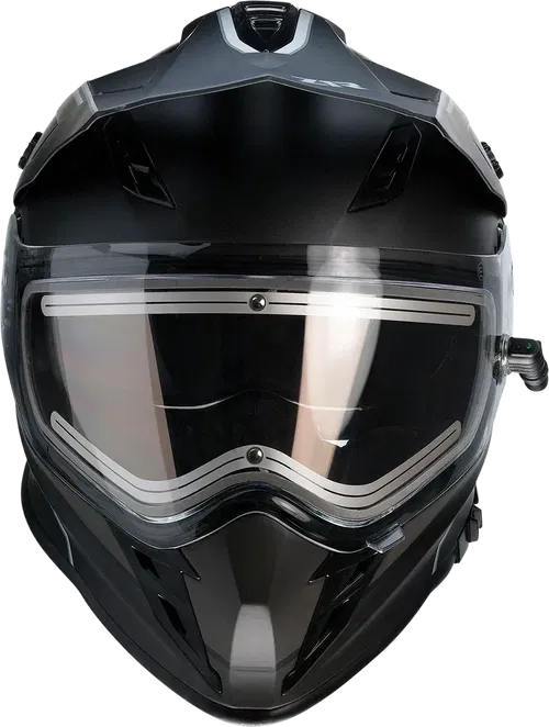 Z1R Range Snow Helmet - Bladestorm - Electric - Dual Pane - Black/White - XS