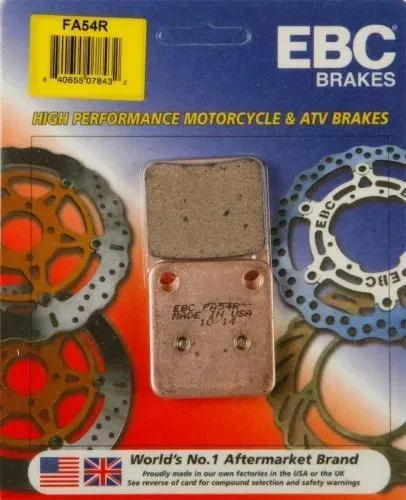 EBC Front Sintered Brake Pads For Yamaha Banshee 350 90-06 FA54R