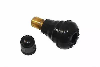 Tubeless Tire Valve For Mag Style Rims Black for Harley Davidson by V-Twin