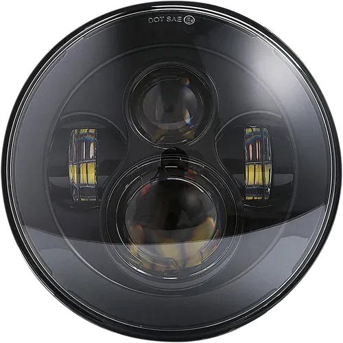 RIVCO PRODUCTS LED Headlight - Fits 5-3/4" - Black LED-140B