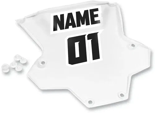 THOR Sentinel Fits XP-GP Number Plate - Clear 2701-0680
