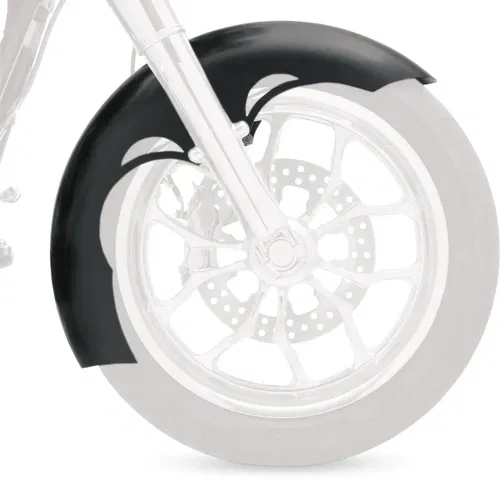 KLOCK WERKS Tude Fender Kit - Front - Black - 21" KWF-01-0107-2014