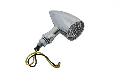 Universal LED Amber Marker Lamp Lens for Harley Davidson by V-Twin