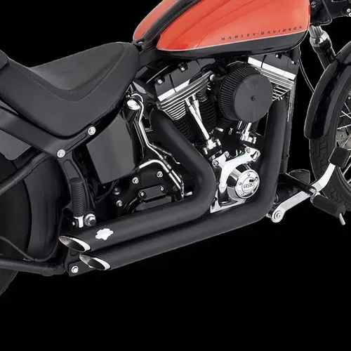 Vance &amp; Hines Fits HD Softail 12-17 Shortshots Staggered PCX Full System