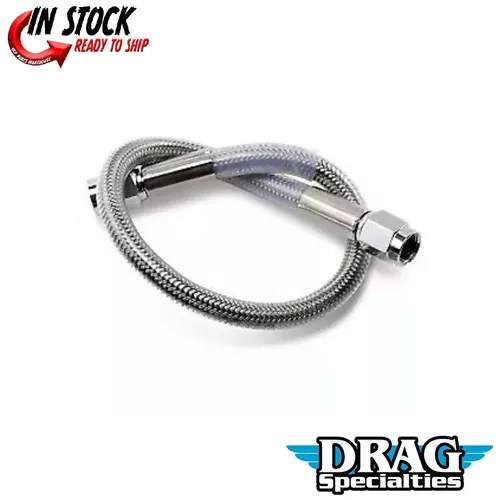 DRAG SPECIALTIES DS098812 Universal Brake Line- Clear - 12"