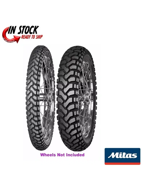 New Mitas ENDURO TRAIL (E-07) 90/90-21 & 150/70B17 Dual Sport/Adventure Tires