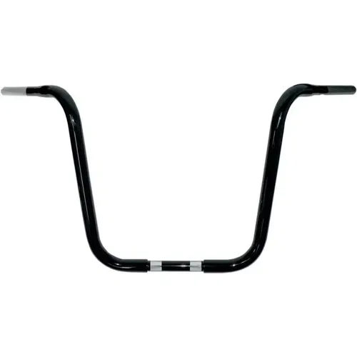 Drag Specialties 1-1/4" Gloss Black 14" Ape Hangers Handlebars for Harley FLHR