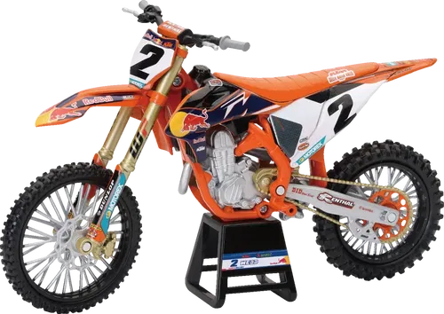 NEW RAY TOYS Red Bull Fits KTM 450 SX-F - Cooper Webb - 1:12 Scale -