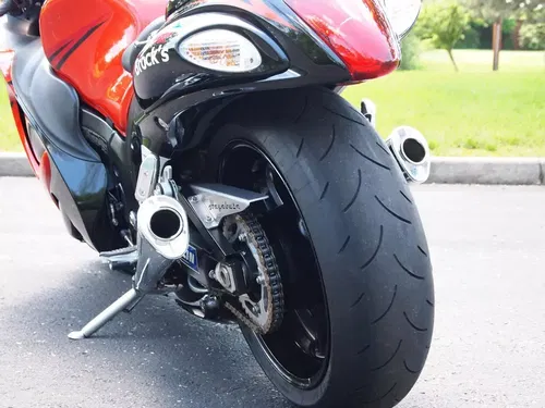 BROCKS PERFORMANCE DUAL ALIEN HEAD SLIP-ON EXHAUST SUZUKI 2008-2020 HAYABUSA