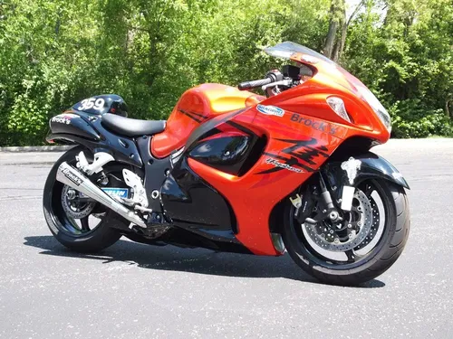 BROCKS PERFORMANCE DUAL ALIEN HEAD SLIP-ON EXHAUST SUZUKI 2008-2020 HAYABUSA