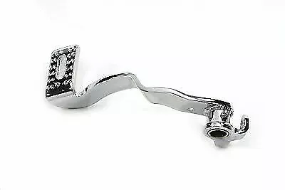 Rear Brake Pedal Chrome for Harley Davidson by V-Twin