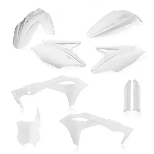 Acerbis White Complete Plastic Kit For Kawasaki KX 250 F 2018 2685820002