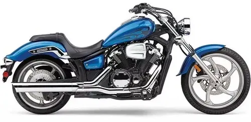 Cobra Slip on Muffler with Scalloped Tip Exhaust Yamaha Stryker 1300 2011 2017