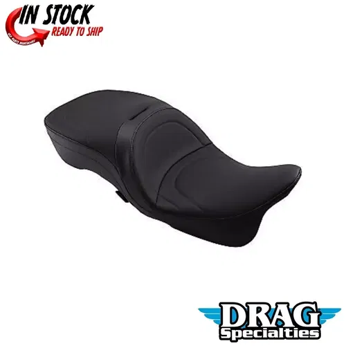 Drag Specialties Large Touring Seat for Harley Dresser FLHT FLTR FLHX FLHR 09-21