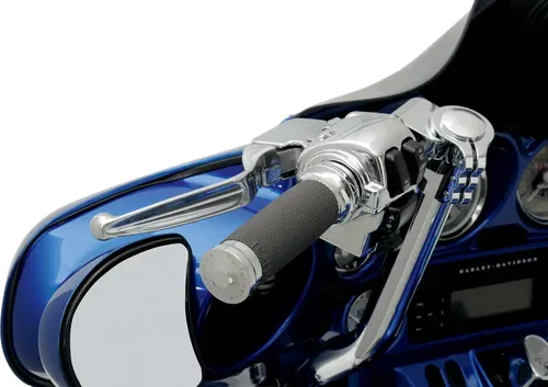 PERFORMANCE MACHINE (PM) Fits Contour Renthal Wrapped Grips - Chrome