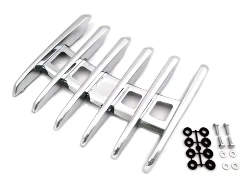 Chrome Stealth Luggage Rack for Harley Davidson by V-Twin