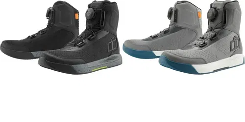2023 ICON MEN'S OVERLORD VENTED CE MOTORCYCLE BOOTS - PICK SIZE/COLOR