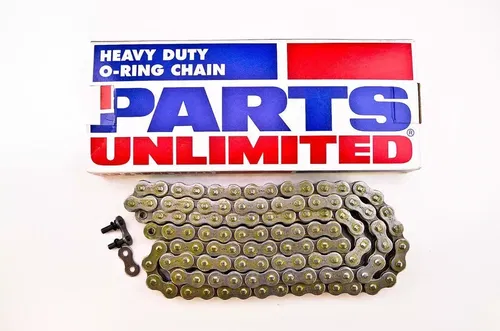 PARTS UNLIMITED 530 Pro Series Motorcycle O-Ring Chain (Natural) 100 Links