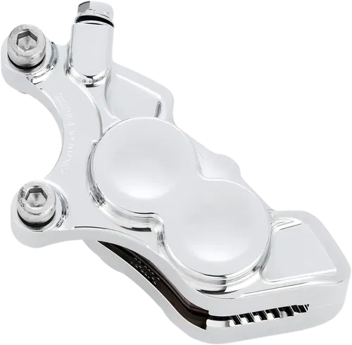 ARLEN NESS 4-Piston Caliper - Front Right - Fits 11.8" - Chrome 02-222