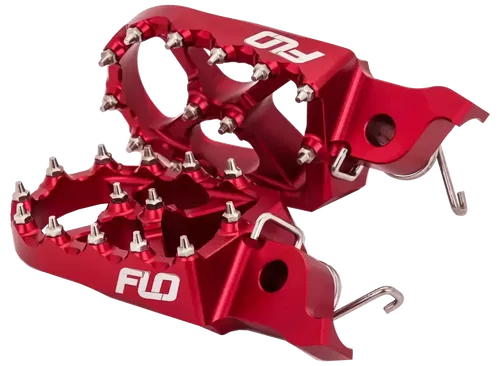 HONDA CRF450R CRF250R CRF150R Flo Motorsports Wide Pro Series Foot Pegs footpegs