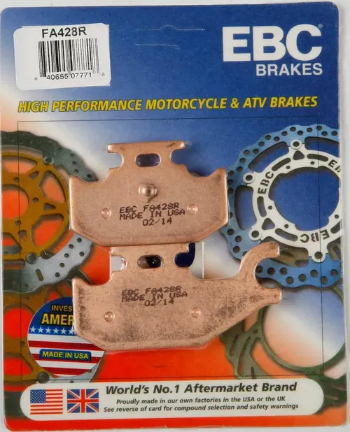 EBC R Series Long Life Sintered Brake Pads FA428R