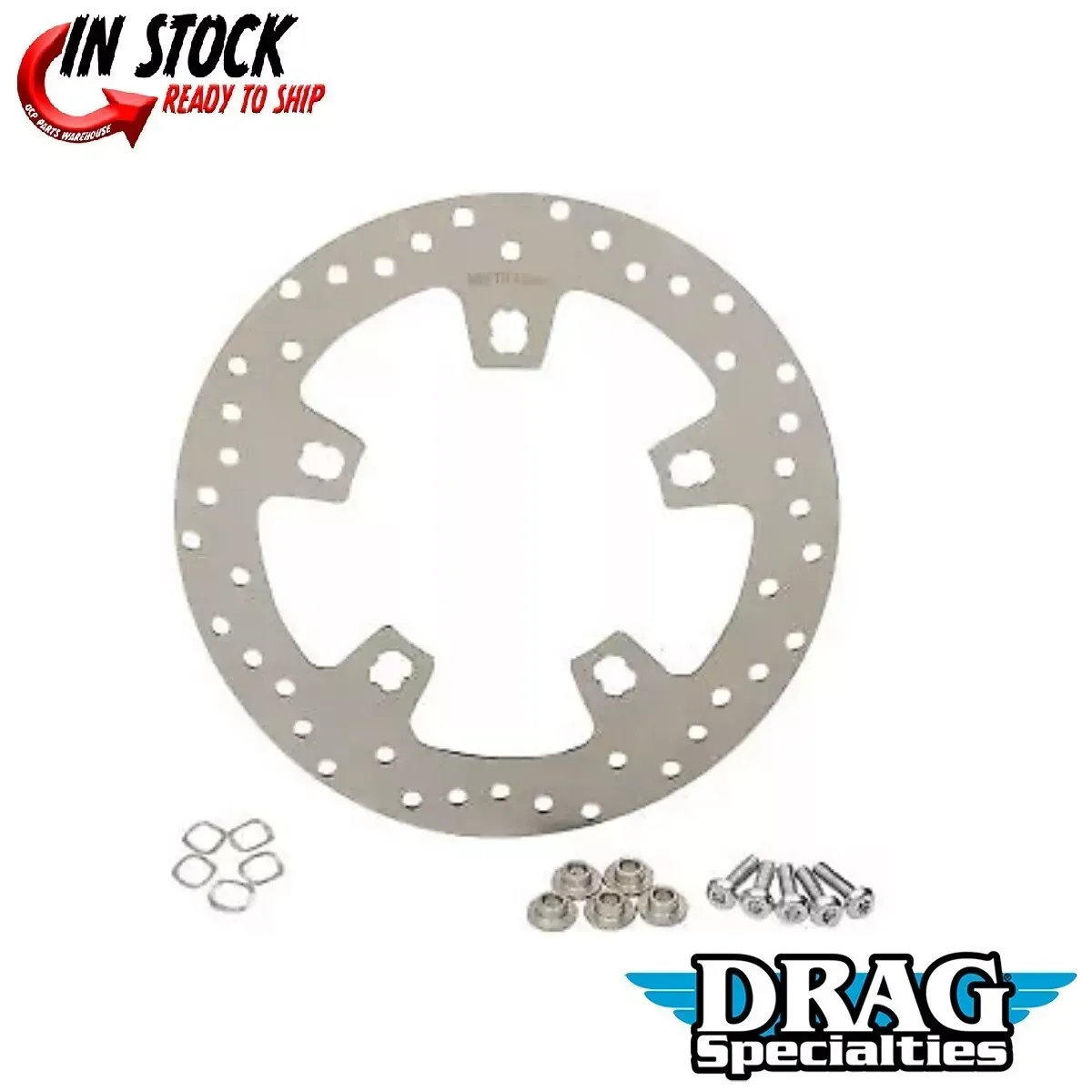 Drag Specialties 1710-3410 Custom 11.5" Front Brake Rotor