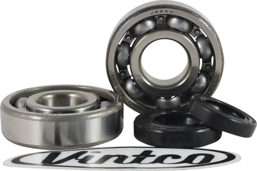 VINTCO Main Bearing And Seal Kit - Fits Honda KMB031