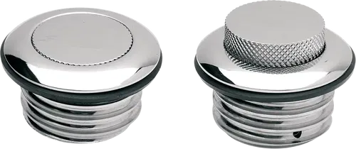 DRAG SPECIALTIES Gas Cap - Vented Pop-Up - Chrome Fits 03-0328-A1