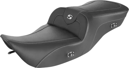 SADDLEMEN Heated Roadsofa* Fits Seat - Carbon Fiber 897-06-185HCT