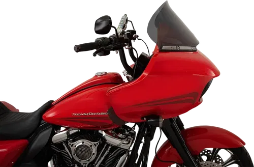 KLOCK WERKS Flare* Windshield - Fits 12" - Dark Smoke - FLTR KWW-01-0328