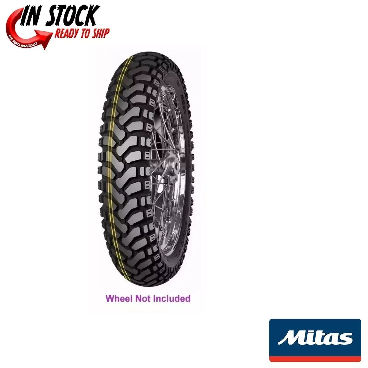 New Mitas ENDURO TRAIL (E-07) Dakar 150/70B18 Dual Sport / Adventure Rear Tire