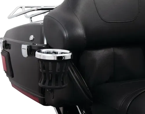 CIRO Drink Holder - Gen Fits 2 - Chrome - Passenger - Black Mount 55421