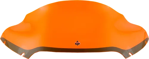 KLOCK WERKS Kolor Flare* Windshield - 9" - Orange Ice - Fits FLTR KWW-01-0633