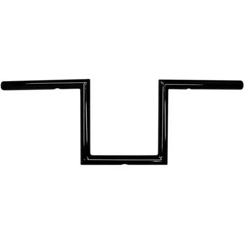 LA Choppers Gloss Black 1" 8" Narrow Z Bars Handlebars Harley Motorcycle Bobber