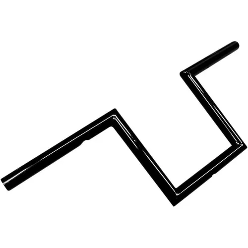 LA Choppers Gloss Black 1" 8" Narrow Z Bars Handlebars Harley Motorcycle Bobber