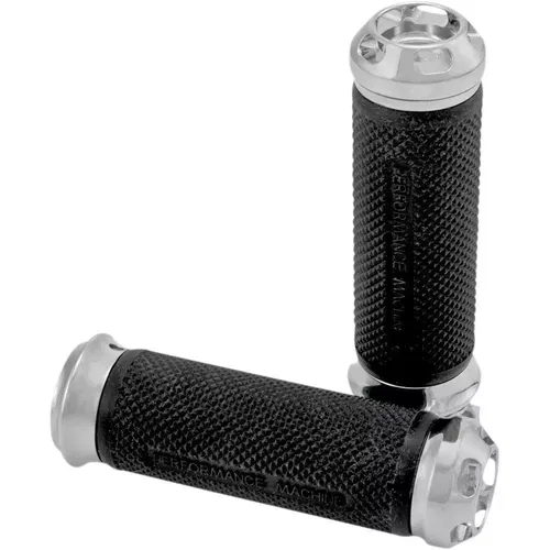Performance Machine Elite Apex Grips 2008-2017 Harley Throttle-by-Wire Chrome