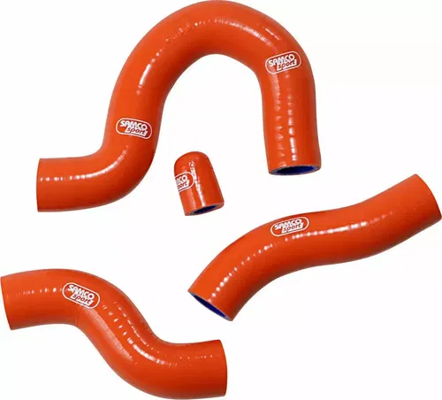Moose Racing Race Fit Radiator Hose Kit W/O Clamp Orange KTM 450 XC-W 12-16