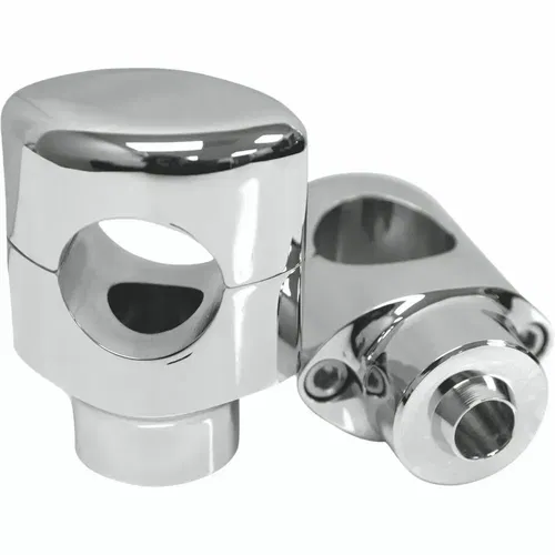 Drag Specialties Chrome Buffalo Style Springer Riser Kit for 1.5" Handlebars