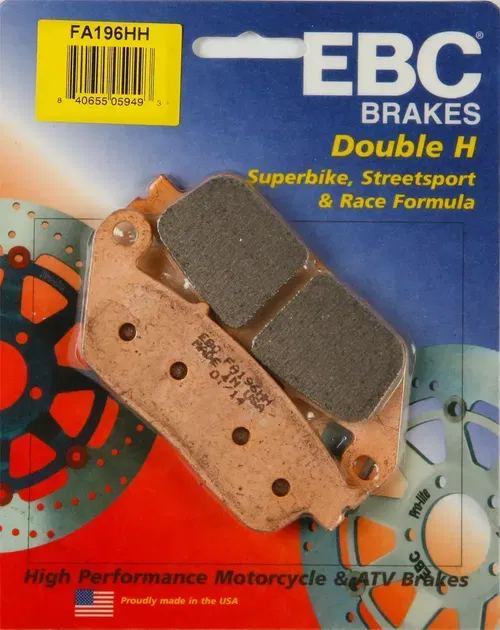 EBC Double-H Sintered Brake Pads FA196HH