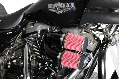 S&amp;S CYCLE Tuned Induction Fits Air Cleaner Kit - Gloss Black 170-0567A