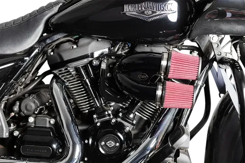 S&amp;S CYCLE Tuned Induction Fits Air Cleaner Kit - Gloss Black 170-0567A