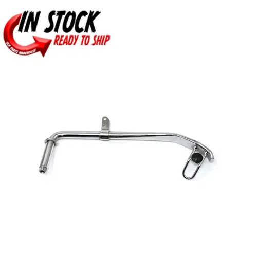 Chrome 2  Lower Forged Kickstand for Harley Davidson by V-Twin FXST 1986-2006