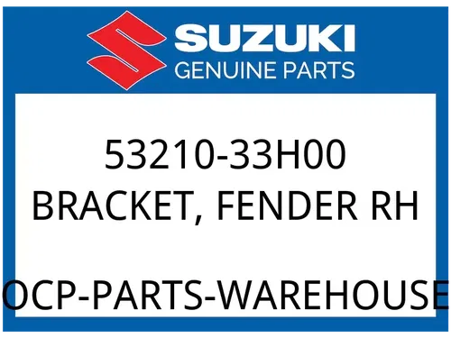 Suzuki OEM Part 53210-33H00 BRACKET, FENDER RH