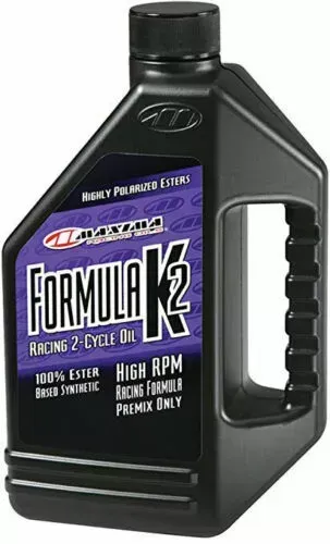 Maxima Racing Oil Formula K2 Motorcycle, ATV 2-Stroke Premix Oil | 16 oz | 22916